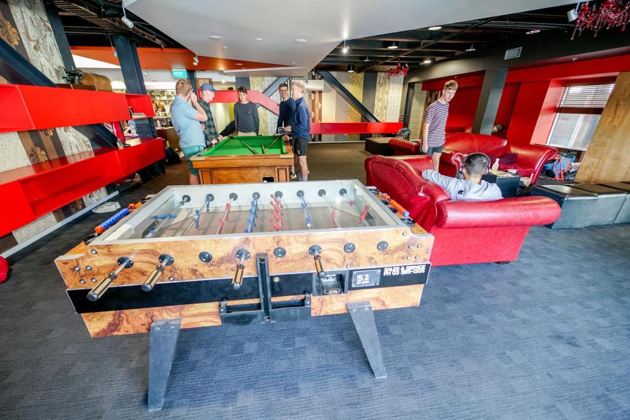 Nomads Queenstown Hostel Екстериор снимка The games room at the National Football Centre